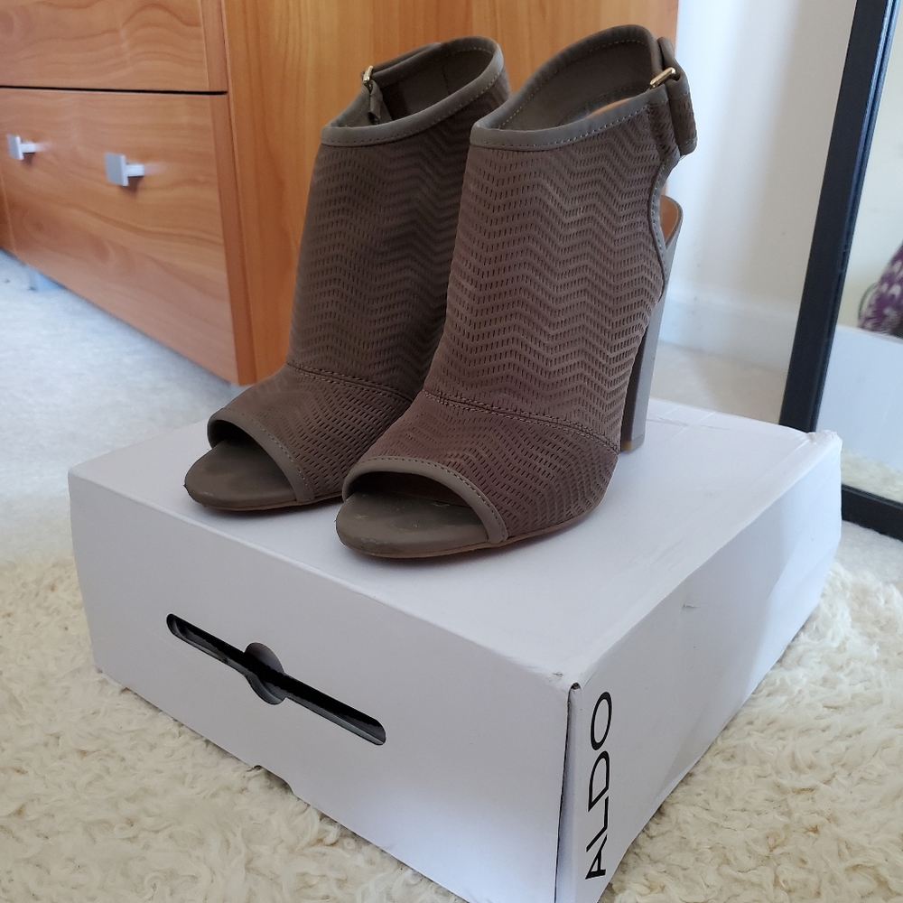 ALDO Peep Toe Booties